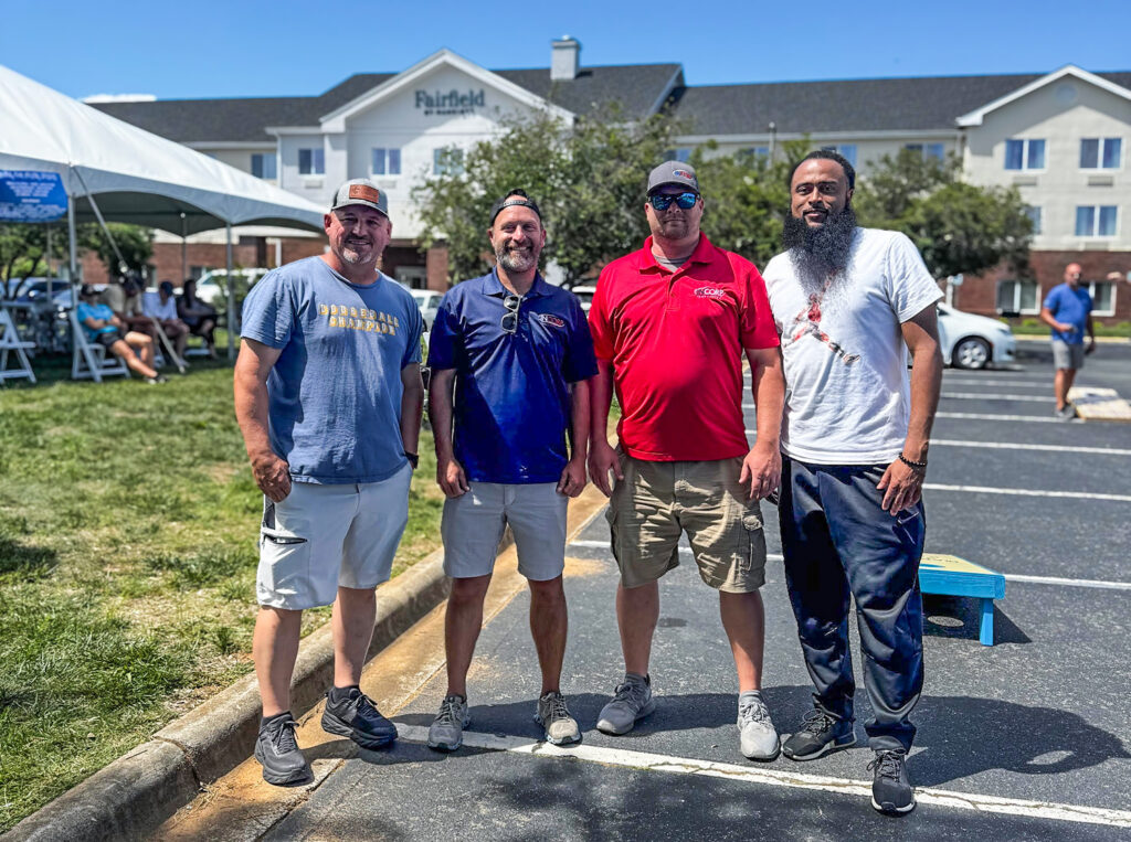 Duke Marshall Steam Station Cornhole Event